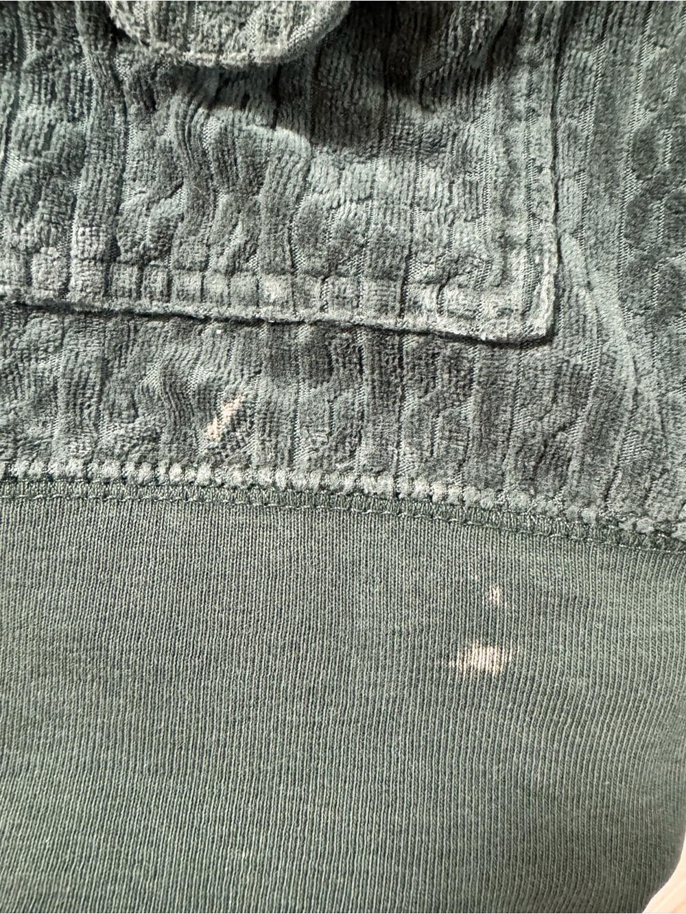VTG Juicy Couture Forest Green velvet Hooded Zip Jacket with Pink Label Y2K - Picture 2 of 10